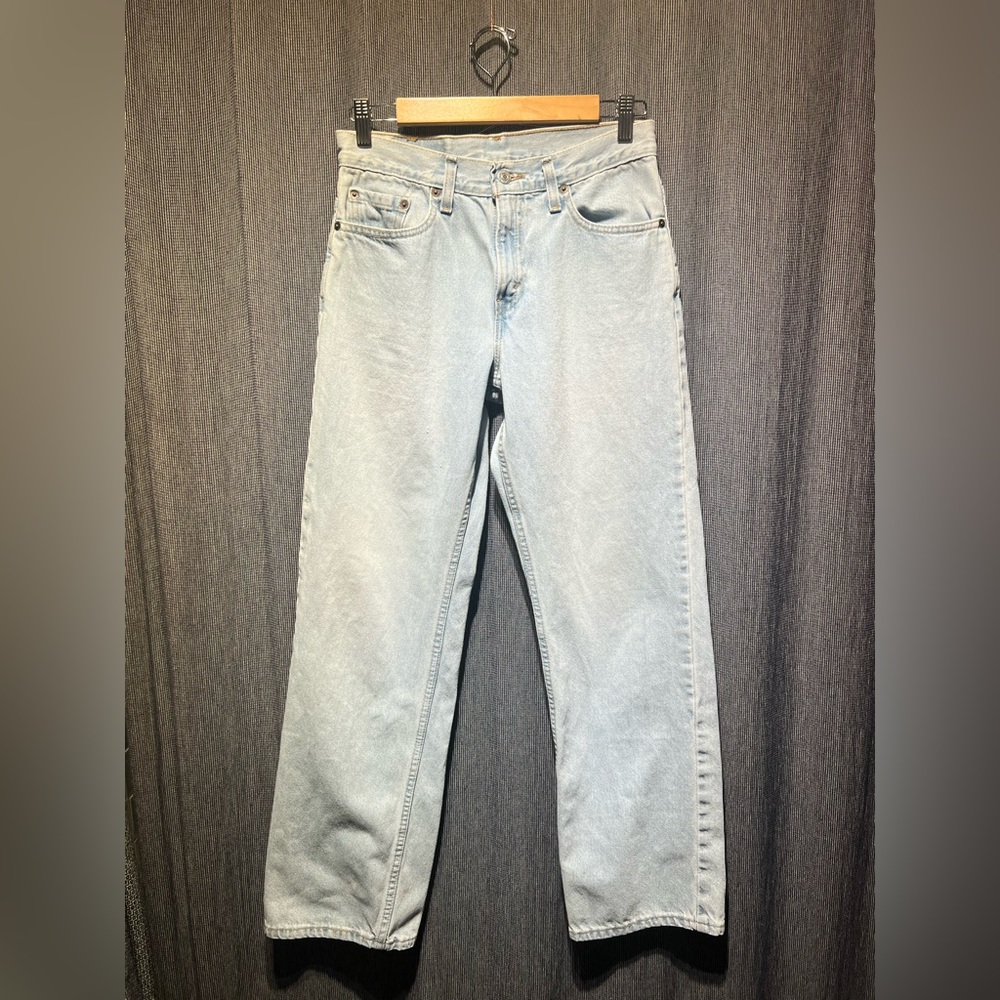 RARE Levi's 577 Light Wash Lower Rise Loose Fit Y2K Jeans circa 2001